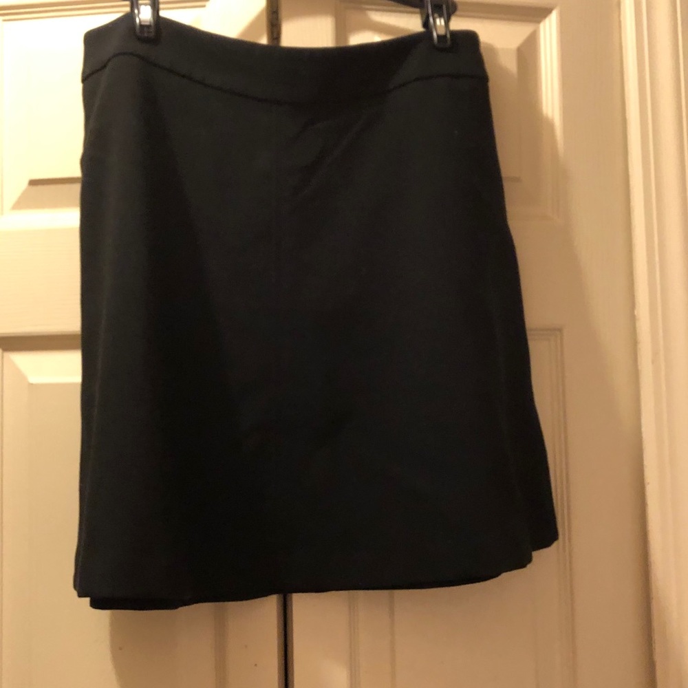 Loft black skirt